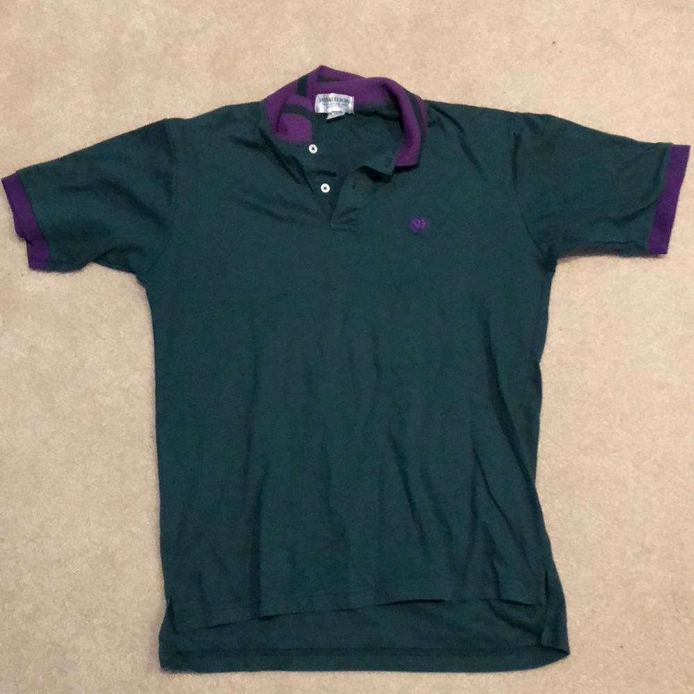 Wimbledon polo shirt Large